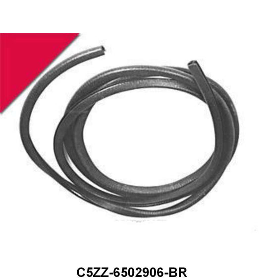 VINYL PINCH-ON WINDLACE - 64-72 ALL PASS, BRIGHT RED