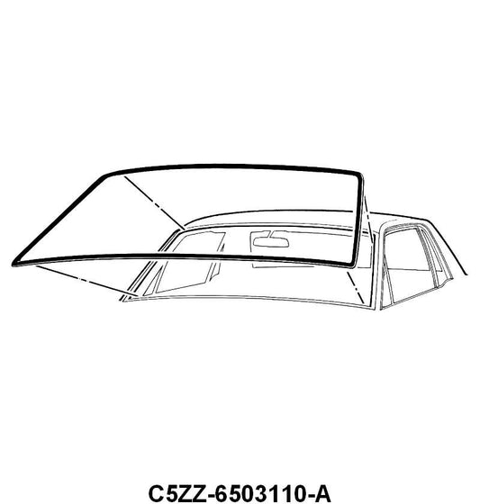 WINDSHIELD SEAL - 64-68 MUSTANG, 67-68 COUGAR