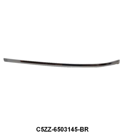 WINDSHIELD TOP MOLDING - 64-68 MUSTANG COUPE/FASTBACK LH