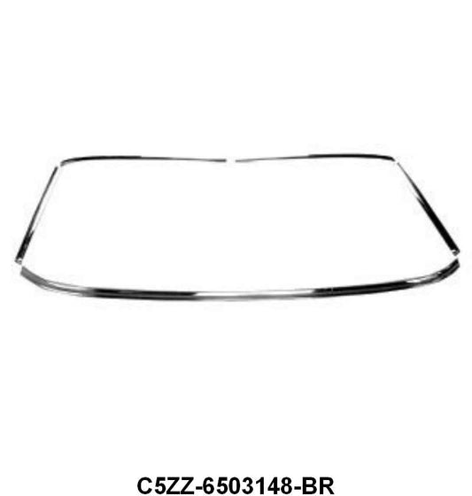 WINDSHIELD LOWER MOLDING - 64-68 MUSTANG COUPE/FASTBACK/CONVERTIBLE
