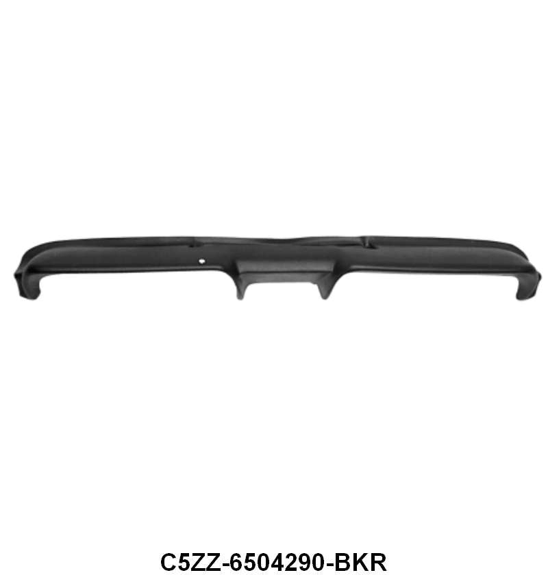 REPRODUCTION TOOLING DASH PAD - 64-65 MUSTANG  BLACK