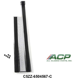 CONSOLE TOP PLATE (LONG PART) - 65-66 MUSTANG, FITS STICK OR AUTO