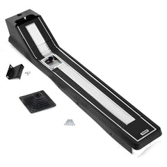 COMPLETE CONSOLE ASSEMBLY - 65-66 MUSTANG W/MANUAL W/O A/C