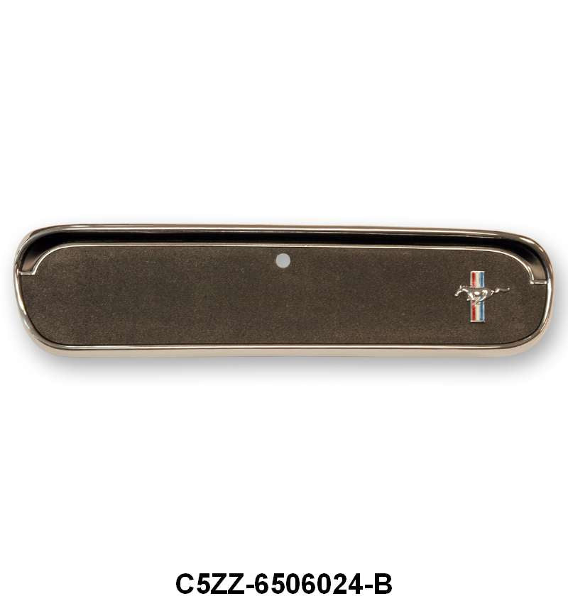 GLOVE BOX DOOR - 65 MUSTANG GT BLACK