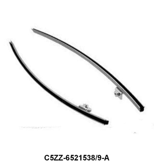 DIVISION BAR CHANNELS - 65-66 MUSTANG ALL BODY STYLES