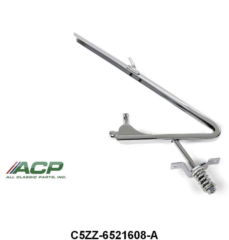 VENT WINDOW GLASS FRAME - 65-66 MUSTANG RIGHT HAND