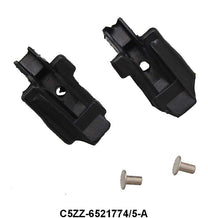 UPPER DOOR GLASS BUMPERS AT TOP OF DIVISION BAR - 65-66 MUSTANG