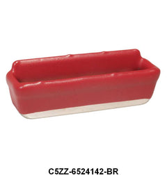 DELUXE DOOR PANEL CUP - 64-66 MUSTANG PONY BRIGHT RED