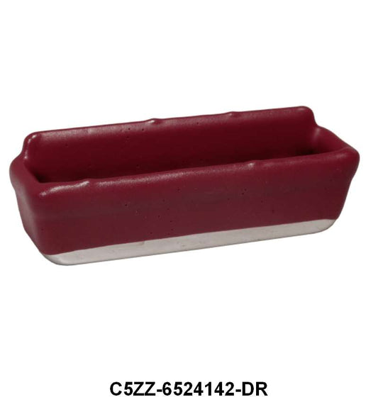 DELUXE DOOR PANEL CUP - 64-66 MUSTANG PONY DARK RED