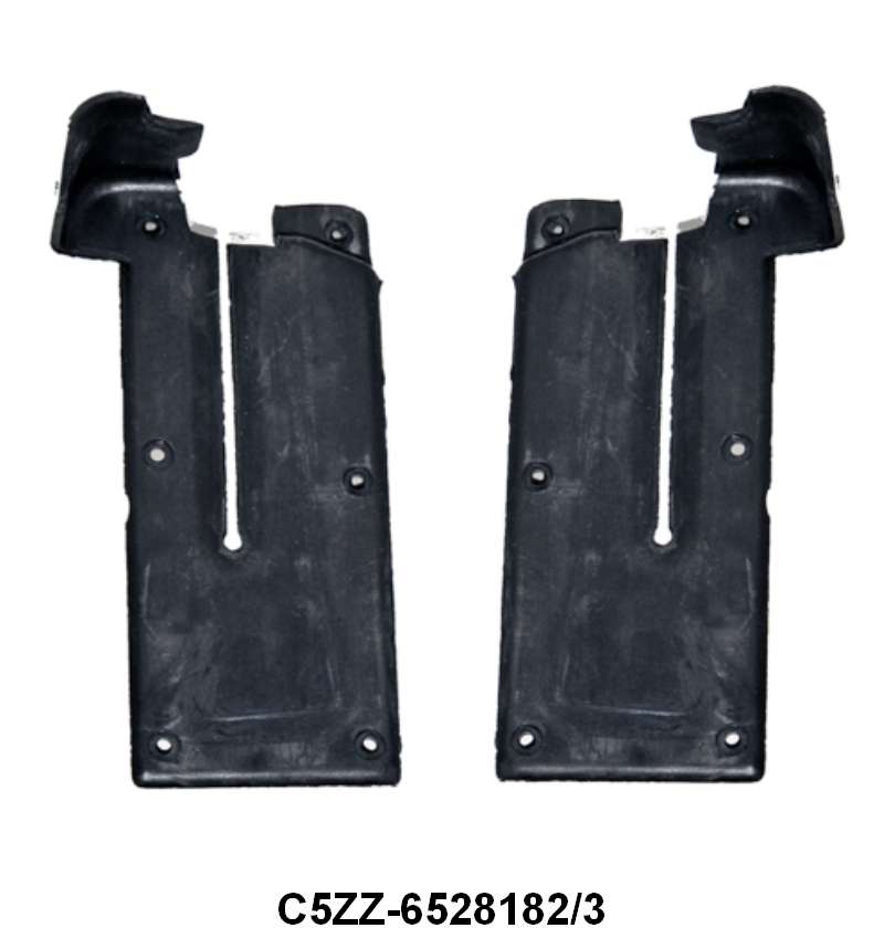 LOWER FRONT OF QUARTER WINDOW SEALS - 64-66 MUSTANG COUPE/CONV