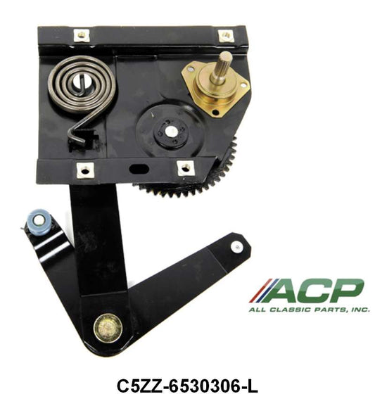 QUARTER WINDOW REGULATOR - 64-67 MUSTANG COUPE/CONV LH