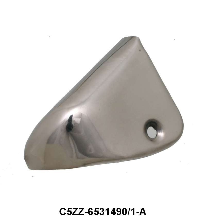 UPPER QUARTER PANEL TRIM CAPS - 65-66 MUSTANG COUPE