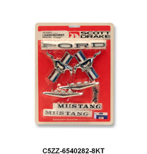 MUSTANG EMBLEM KIT - 65-66 MUSTANG COUPE/CONV V8
