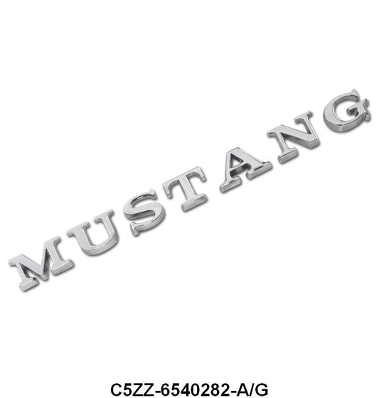 TRUNK OR LOWER FENDER LETTERS - 65-67 MUSTANG FENDER, 67-70 MUSTANG TRUNK