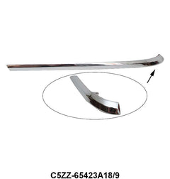 VINYL TOP MOLDING ON QUARTER POST - 65-66 MUSTANG COUPE