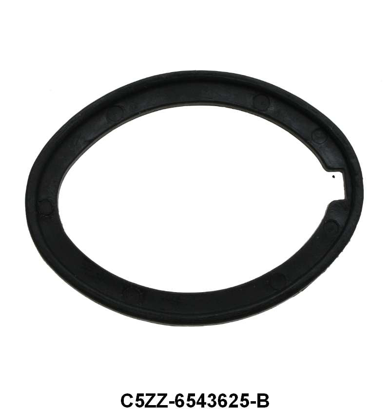 TRUNK LOCK HOUSING TO TRUNK PAD - 64-66 MUSTANG