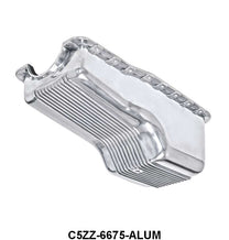 POLISHED ALUMINUM OIL PAN - 64-72 260, 289, 302 "CAL CUSTOM"