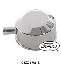 BREATHER CAP - 64-68 ALL PASS 260/289 CHROME W/FOMOCO SCRIPT