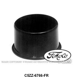 BREATHER/OIL FILLER CAP - 57-67 260/289 BLACK W/FOMOCO - ORIGINAL STYLE