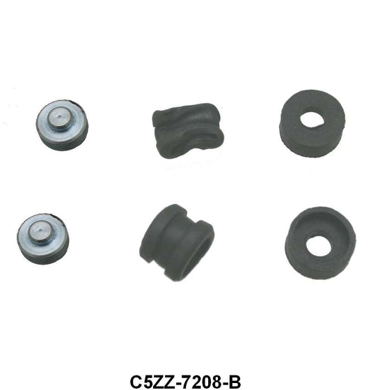 MANUAL FLOOR SHIFT LEVER REBUILD KIT - 62-65 FLCN/FRLN 4-SPD, 65-68 MUST 3-SPD
