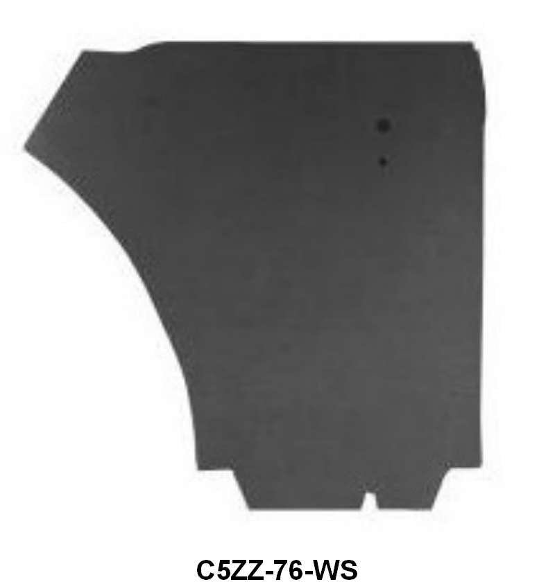 WATER SHIELDS - 64-66 MUSTANG CONVERTIBLE