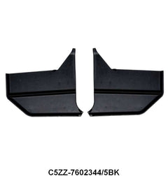 KICK PANELS - 64-66 MUSTANG CONV BLACK