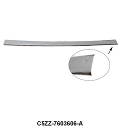 INTERIOR HEADER MOLDING - 65-67 MUSTANG CONV (CHROME)