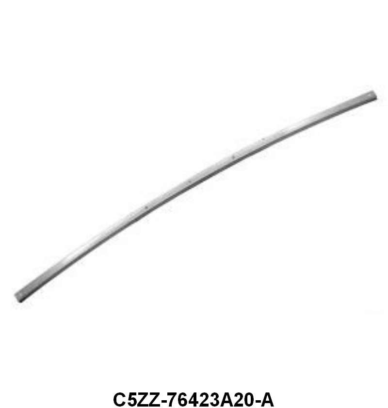 CONVERTIBLE TOP BOOT CENTER MOLDING - 64-66 MUSTANG