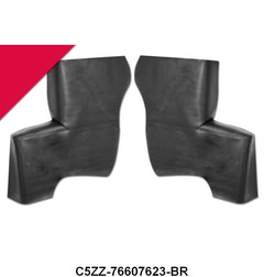 MUSTANG QUARTER PANEL UPHOLSTERY - 65 MUSTANG CONV BRIGHT RED
