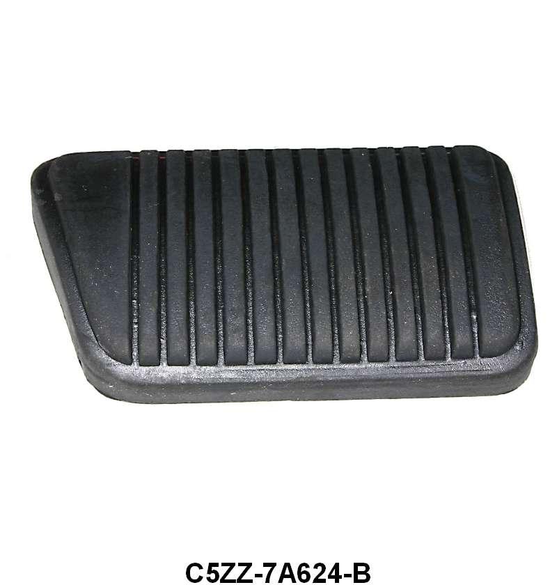CLUTCH PEDAL PAD - 65-68 MUSTANG, 66-70 FALCON, 66-71 FAIRLANE