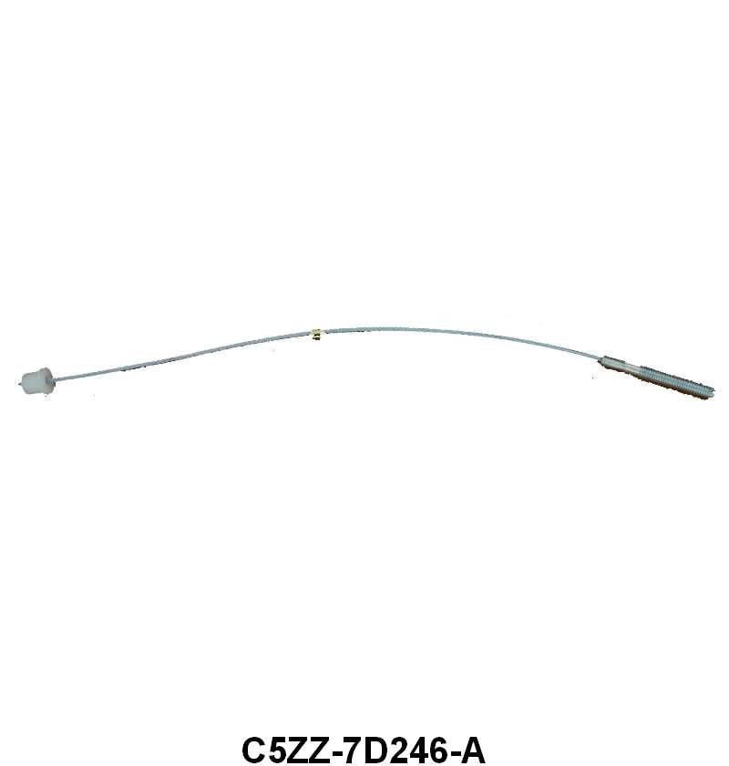 AUTOMATIC CONSOLE SHIFT SELECTOR LEVER CABLE - 65-66 GLX, 65-70 MUST 9"