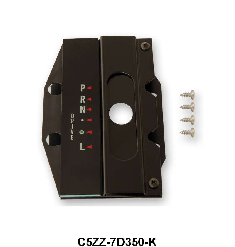 AUTOMATIC CONSOLE SHIFTER PLATE ASSEMBLY - 65-66 MUST