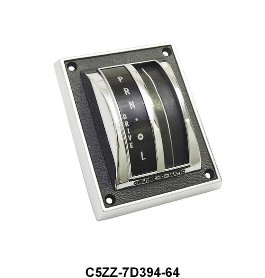 AUTOMATIC FLOOR SHIFT COVER ASSEMBLY - 64 MUSTANG