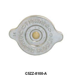 CONCOURS RADIATOR CAP - 57-66 ALL PASS 14 lbs, ZINC PLATED