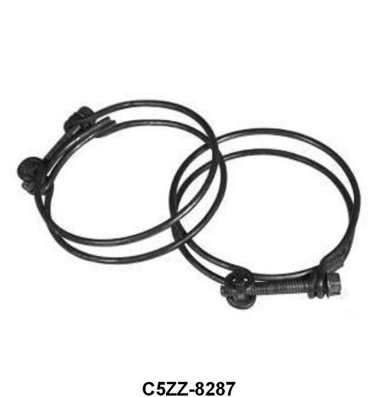 FILLER PIPE HOSE CLAMPS - 64-65 COMET, 64-70 MUSTANG