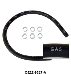OEM FUEL LINE TO FUEL PUMP HOSE - 64-68 ALL 5/16" W/SCRIPTS W/CLAMPS