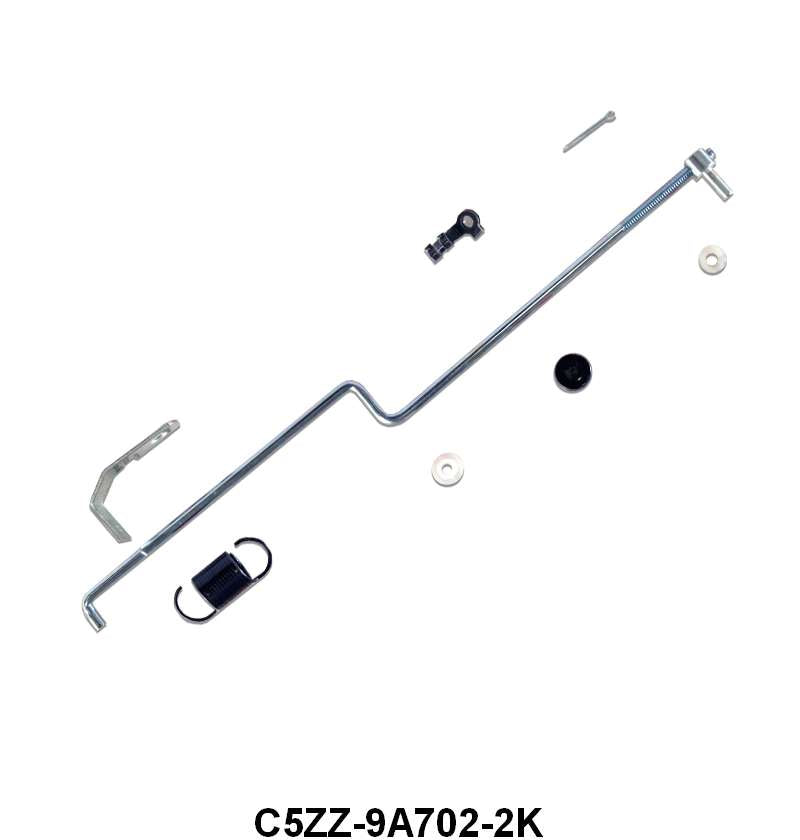 ACCELERATOR LINKAGE ROD KIT - 65-67 MUST 260/289 W/2 BARREL