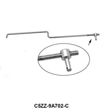 ACCELERATOR LINKAGE ROD - 65-67 MUSTANG 260/289, CHROME