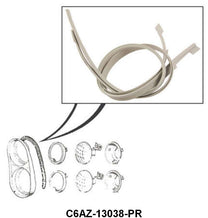 HEADLIGHT DOOR PADS - 66 GALAXIE