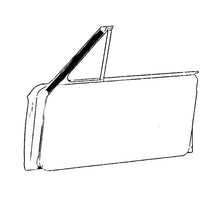 CONVERTIBLE WINDSHIELD POST TO DOOR SEAL - 65-66 GALAXIE CONV