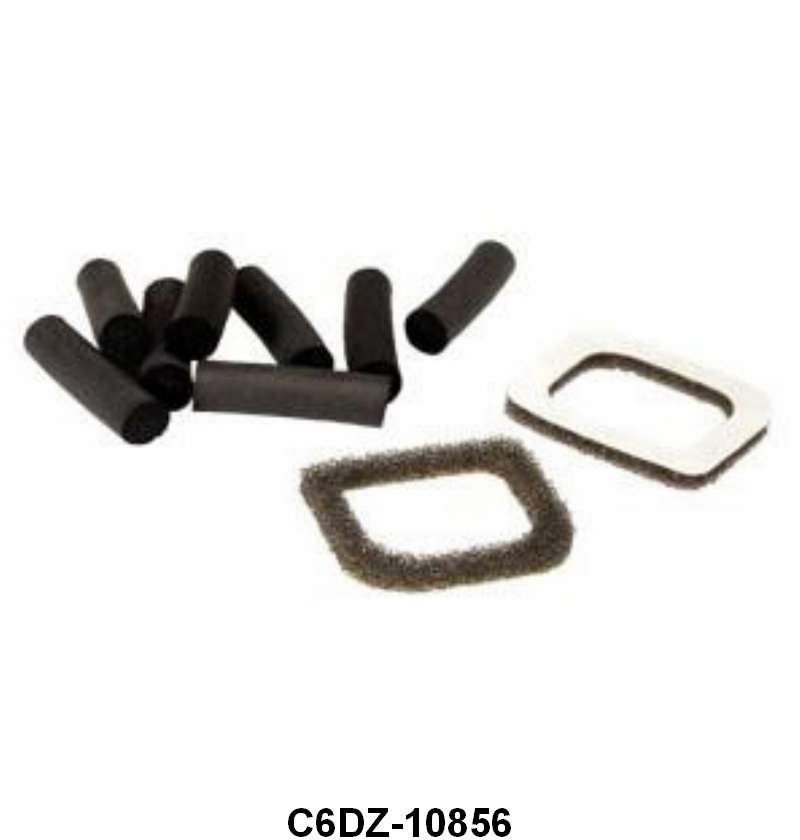 INSTRUMENT PANEL LENS ANTI-RATTLE PADS - 66 MUSTANG, 65 COMET