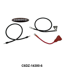 FORD SCRIPT BATTERY CABLE SET - 66 FALCON/RANCHERO 6cyl