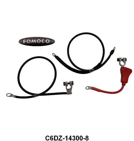 FORD SCRIPT BATTERY CABLE SET - 66 FALCON/RANCHERO 289