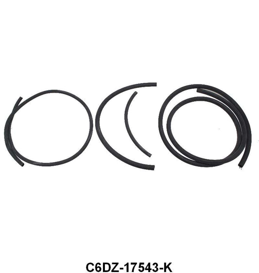 WINDSHIELD WASHER HOSE & TEE KIT - 66-67 FALCON, 66 RANCHERO
