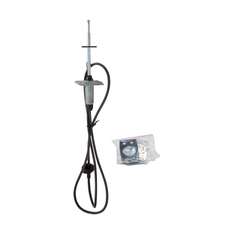 FRONT FENDER MOUNT ANTENNA - 66-70 FALCON, 66 COMET