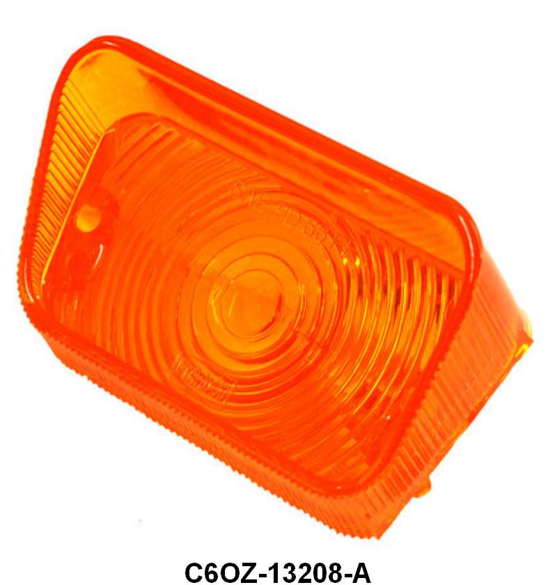 PARK LIGHT LENS - 66-67 FAIRLANE, 67 RANCHERO RH