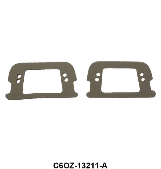 PARK LIGHT LENS GASKETS - 66-67 FAIRLANE, 67 RANCHERO