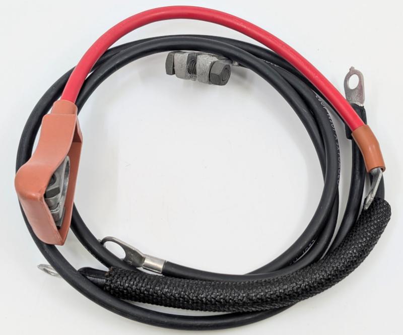 FORD SCRIPT BATTERY CABLE SET - 66-67 FAIRLANE/COMET, 67 RANCHERO 200, 289