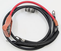 FORD SCRIPT BATTERY CABLE SET - 66-67 FAIRLANE/COMET, 67 RANCHERO 200, 289