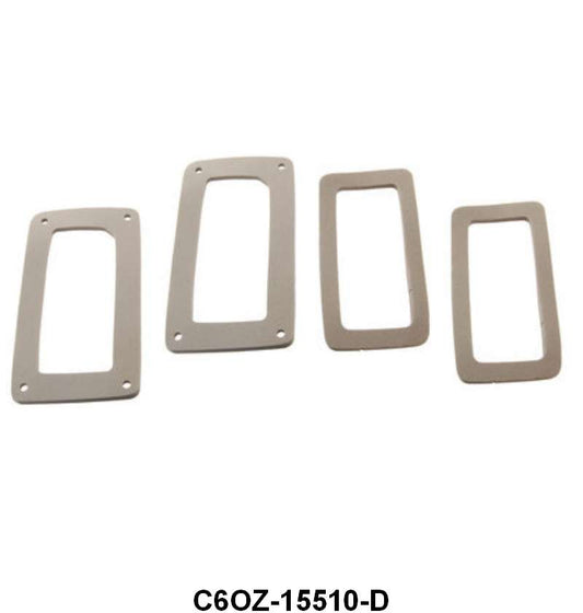 BACKUP LIGHT LENS GASKET - 66 FRLN WGN SET OF 4